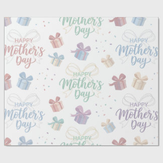 Wrapping Paper-Happy Mother’s Day Wrapping Paper ラッピングペーパー