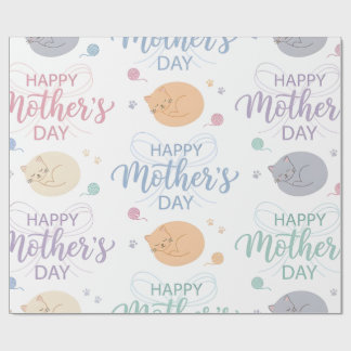 Wrapping Paper-Happy Mother’s Day Wrapping Paper ラッピングペーパー