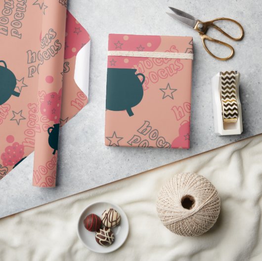 Wrapping paper Hocus pocus  ラッピングペーパー (クラフト)
