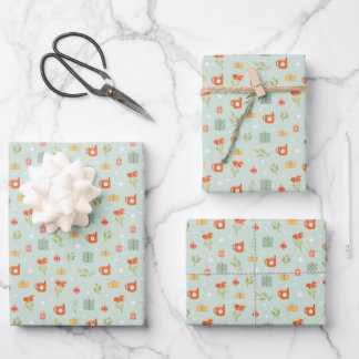 Wrapping Paper - Holiday Wrapping Paper ラッピングペーパーシート