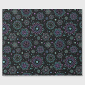 Wrapping Paper - "Holographic Snowflakes" ラッピングペーパー (フラット)