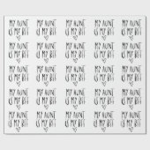 Wrapping Paper - My Aunt Is My BFF ラッピングペーパー (フラット)