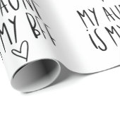 Wrapping Paper - My Aunt Is My BFF ラッピングペーパー (ロールコーナー)