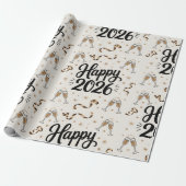 Wrapping Paper-New Year 2026 Wrapping Paper ラッピングペーパー (アンロールド)