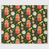 Wrapping Paper PAPEL DE REGALO NAVIDEÑO ラッピングペーパー (フラット)
