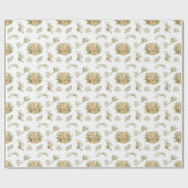 Wrapping Paper - Rabbits Pattern ラッピングペーパー (フラット)