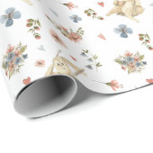 Wrapping Paper - Rabbits Pattern ラッピングペーパー (ロールコーナー)