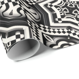 Wrapping Paper | Retro Mod Checkerboard ラッピングペーパー