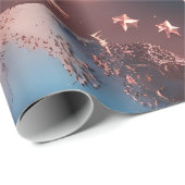 Wrapping Paper – Rose Gold Celestial Moon ラッピングペーパー (ロールコーナー)