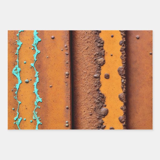 Wrapping Paper (Rustic) ラッピングペーパーシート (正面)