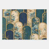 Wrapping Paper Set – Elegant Gift Wrap ラッピングペーパーシート (正面3)