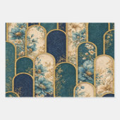 Wrapping Paper Set – Elegant Gift Wrap ラッピングペーパーシート (正面2)
