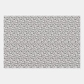 Wrapping Paper Sheets - Animal Print Pattern ラッピングペーパーシート (正面2)