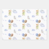 Wrapping Paper Sheets - Baby And Children Patterns ラッピングペーパーシート (正面2)