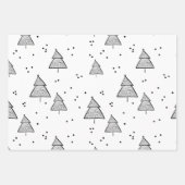 Wrapping Paper Sheets - Christmas Patterns ラッピングペーパーシート (正面)