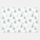 Wrapping Paper Sheets - Christmas Patterns ラッピングペーパーシート (正面3)