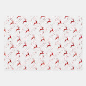 Wrapping Paper Sheets - Christmas Patterns ラッピングペーパーシート (正面)