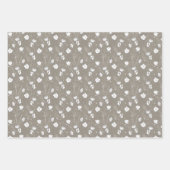 Wrapping Paper Sheets - Floral Patterns ラッピングペーパーシート (正面3)
