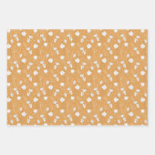 Wrapping Paper Sheets - Floral Patterns ラッピングペーパーシート (正面2)