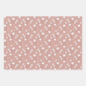 Wrapping Paper Sheets - Floral Patterns ラッピングペーパーシート (正面)
