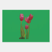 Wrapping Paper Sheets Flower ラッピングペーパーシート (正面3)