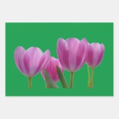 Wrapping Paper Sheets Flower ラッピングペーパーシート (正面2)