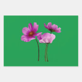 Wrapping Paper Sheets Flower ラッピングペーパーシート (正面)