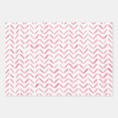 Wrapping Paper Sheets - Pink Patterns ラッピングペーパーシート (正面2)