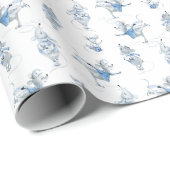 Wrapping Paper - Snow Mice Pattern ラッピングペーパー (ロールコーナー)