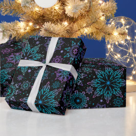 Wrapping paper "Snowflakes" ラッピングペーパー