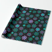 Wrapping paper "Snowflakes" ラッピングペーパー (アンロールド)