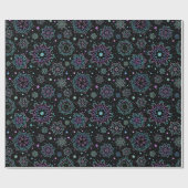 Wrapping paper "Snowflakes" ラッピングペーパー (フラット)