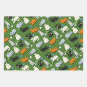 wrapping paper trio ラッピングペーパーシート (正面3)