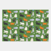 wrapping paper trio ラッピングペーパーシート (正面)