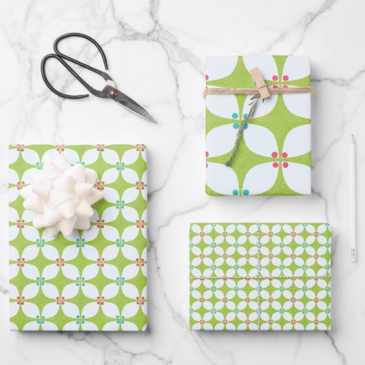 wrapping paper trio ラッピングペーパーシート (正面)