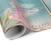 Wrapping Paper-Vintage Atlas Wrapping Paper ラッピングペーパー (ロールコーナー)