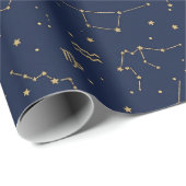 Wrapping Paper Winter Constellations ラッピングペーパー (ロールコーナー)