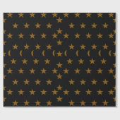 Wrapping paper with Stars ラッピングペーパー (フラット)
