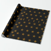 Wrapping paper with Stars ラッピングペーパー (アンロールド)