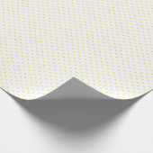 Wrapping Paper - Yellow Dots Pattern ラッピングペーパー (角)
