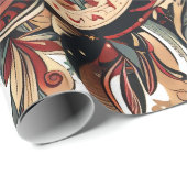 Wrapping with Christmas Motifs n12 ラッピングペーパー (ロールコーナー)