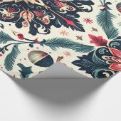 Wrapping with Exclusive Christmas Motifs n8 ラッピングペーパー (角)