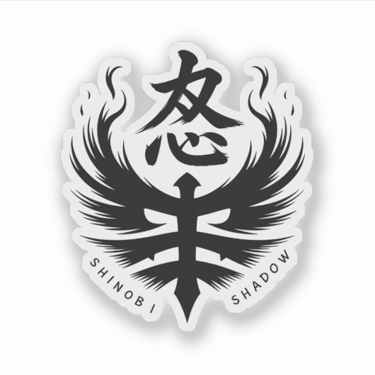 Wrath Emblem Ninja Crest シール (正面)