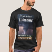 "Wrath of the Sky: Lightning Unleashed" Tシャツ (正面)