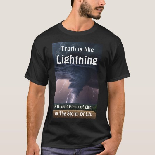 "Wrath of the Sky: Lightning Unleashed" Tシャツ (正面)