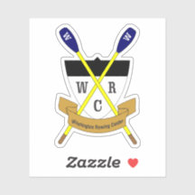 WRCクレストダイカットビニールステッカー – 複数オプション