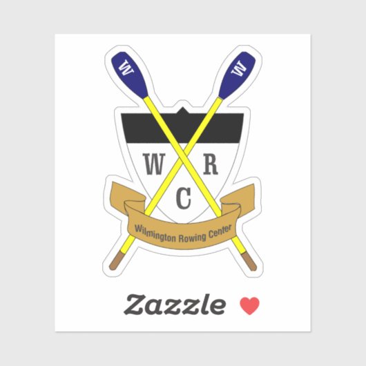 WRCクレストダイカットビニールステッカー – 複数オプション シール (シート)