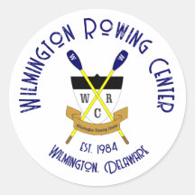 WRCシートの大きなラウンド紙シール – 複数