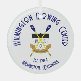 WRCラウンドガラスオーナメント – 複数タイプ ガラスオーナメント