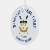 WRCラウンドガラスオーナメント – 複数タイプ ガラスオーナメント (正面左)